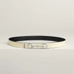 Lady Rider belt buckle & Reversible leather strap 24 mm - Image 2